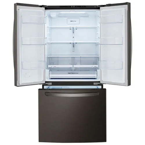 LG LRFCS2503D 33'' Smudge Resistant French Door Refrigerator with Smart Cooling™ Plus