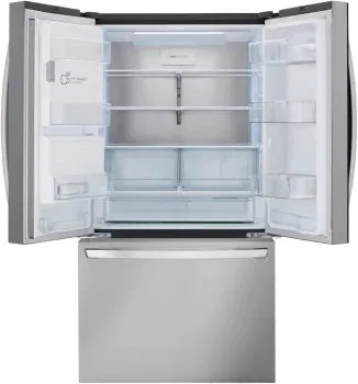 LG LRFXC2606S 26 cu. ft. Smart Counter-Depth MAX™ Refrigerator with Dual Ice Makers