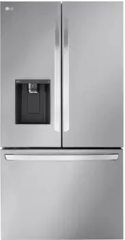 LG LRFXC2606S 26 cu. ft. Smart Counter-Depth MAX™ Refrigerator with Dual Ice Makers