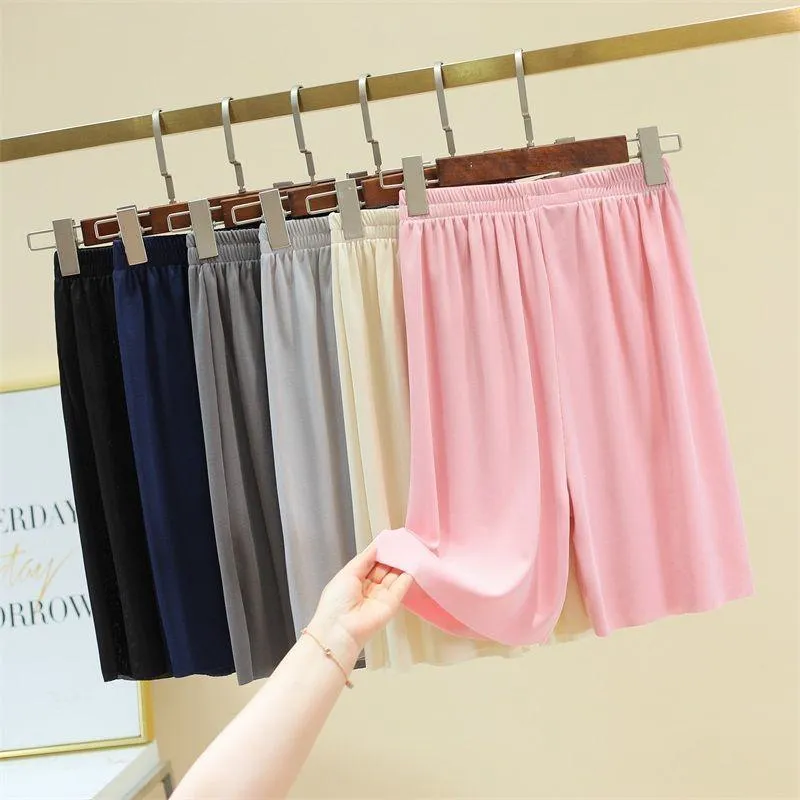 Loose-Fit Thin Casual Wide-Leg Versatile Sports Chic Shorts