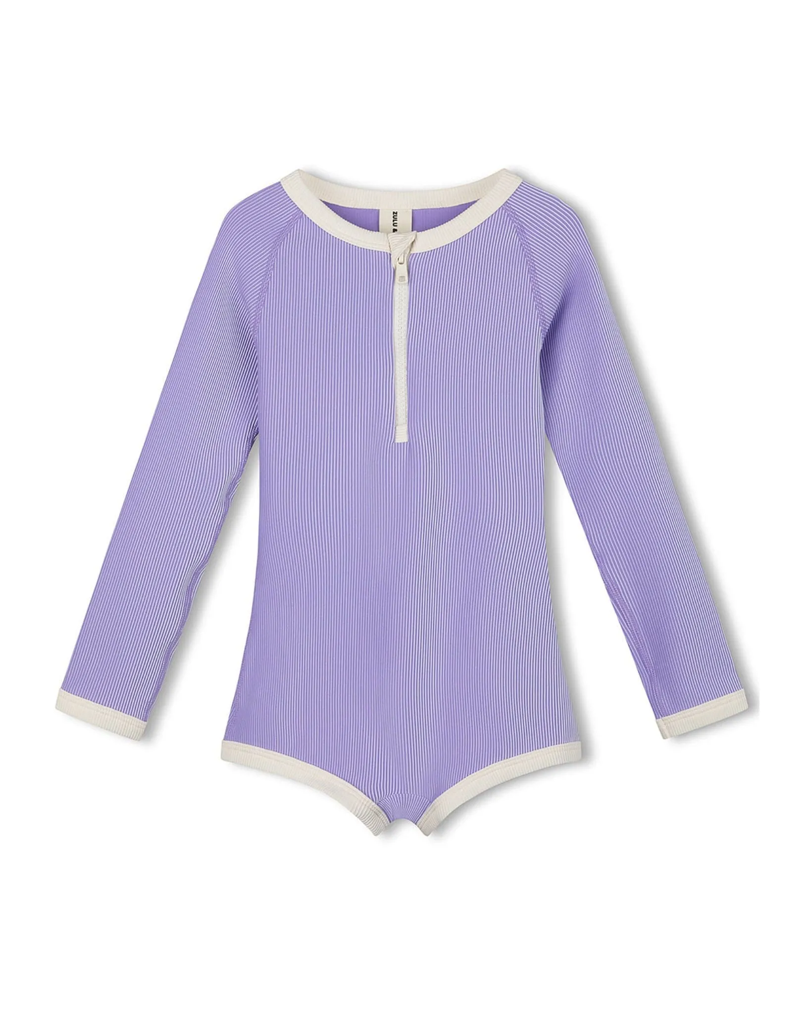 Mini Stripe Rib Rashie Onesie