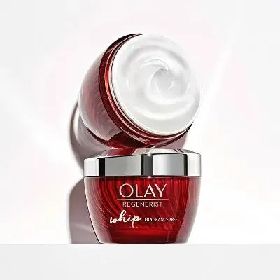 New - Olay Regenerist Whip Fragrance Free Face Moisturizer - 1.7oz