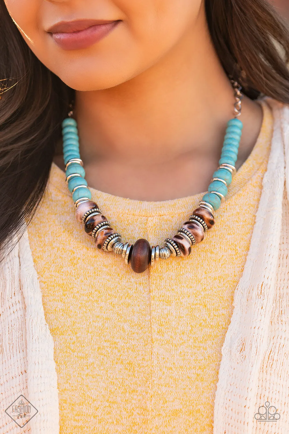 Open Door Jewelry - Desert Tranquility Necklace - Paparazzi Accessories