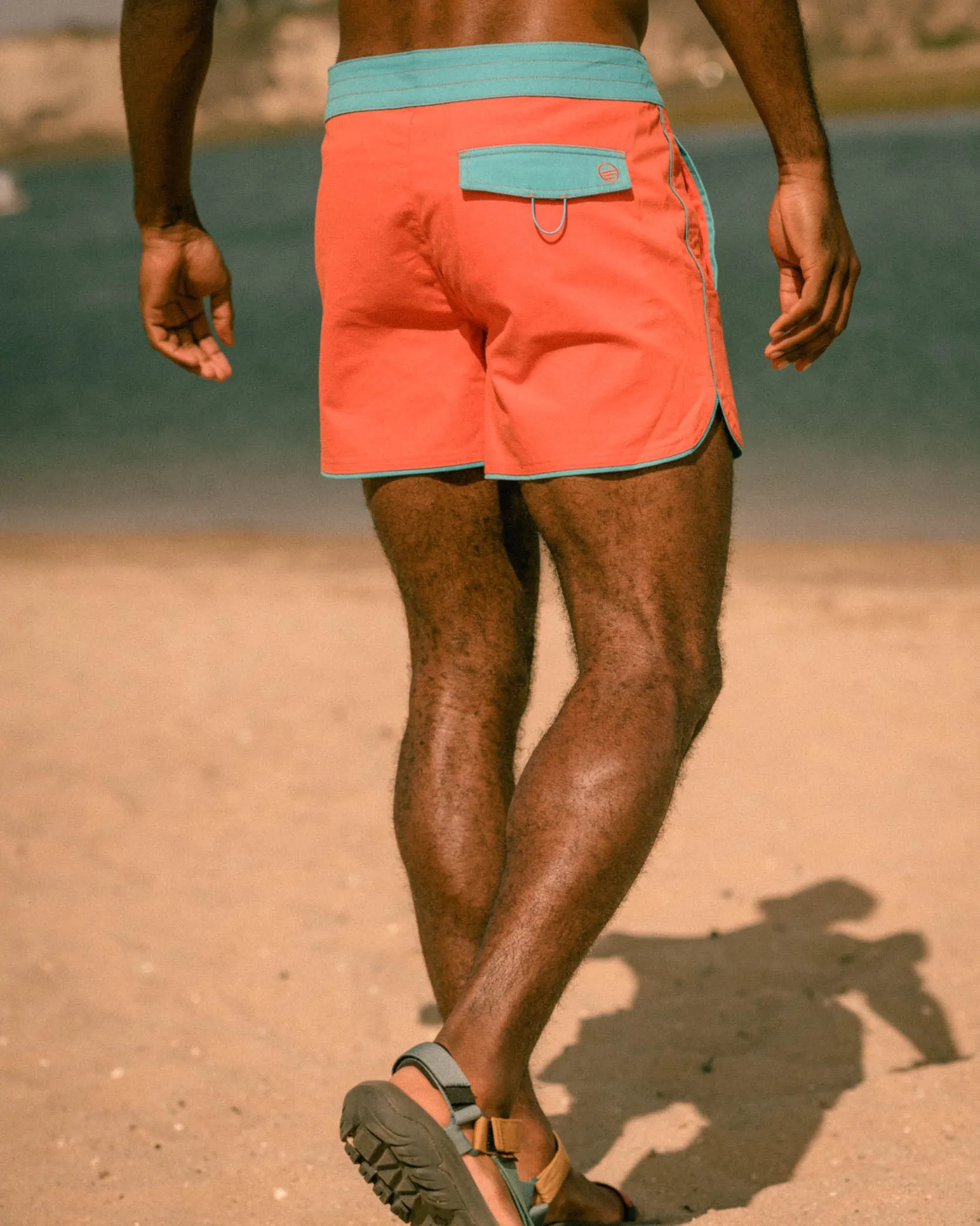 Organic Throwback Board Shorts