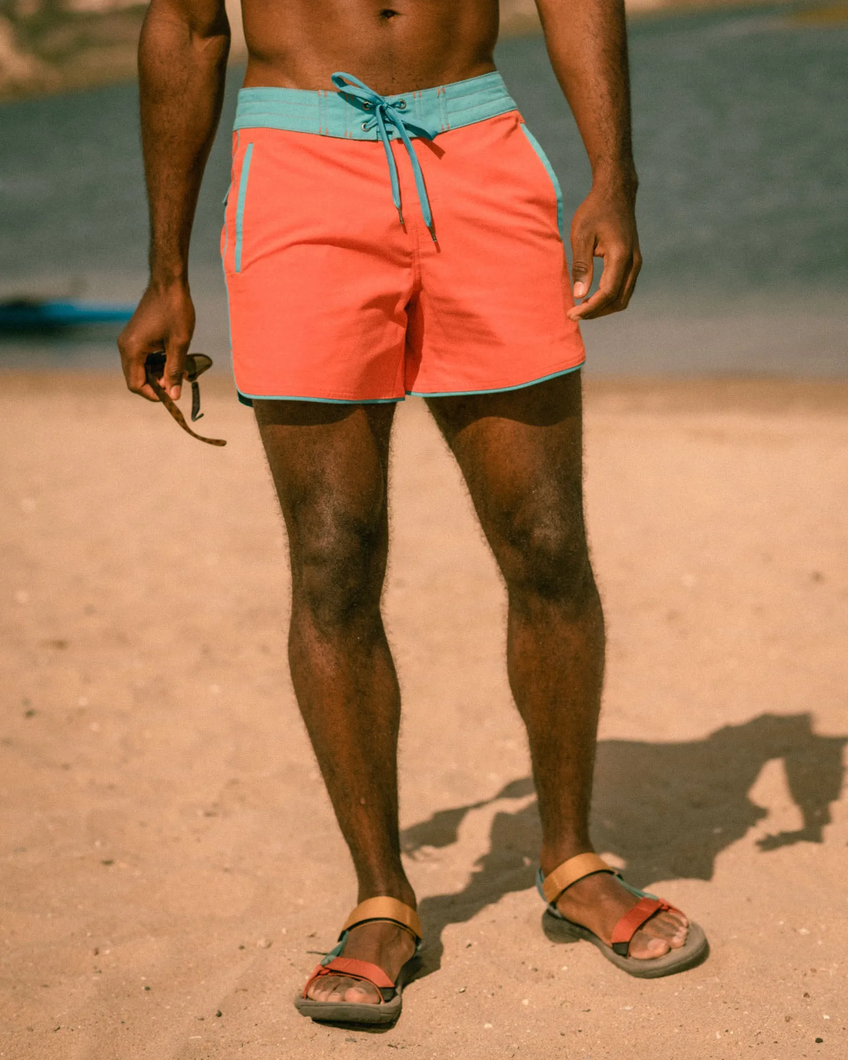 Organic Throwback Board Shorts