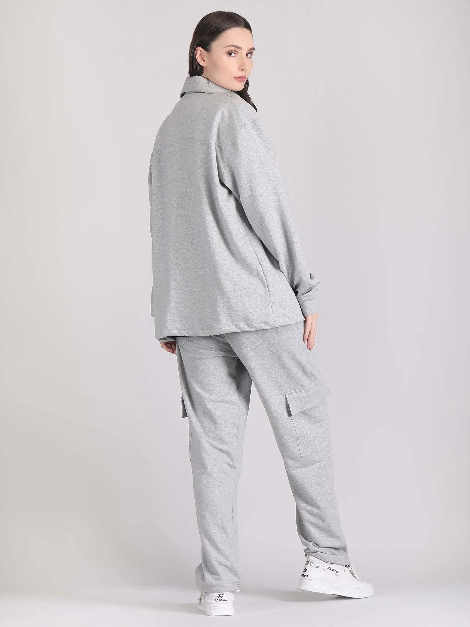 Oversized co ord shacket sets - Shacket and Parachute Pants