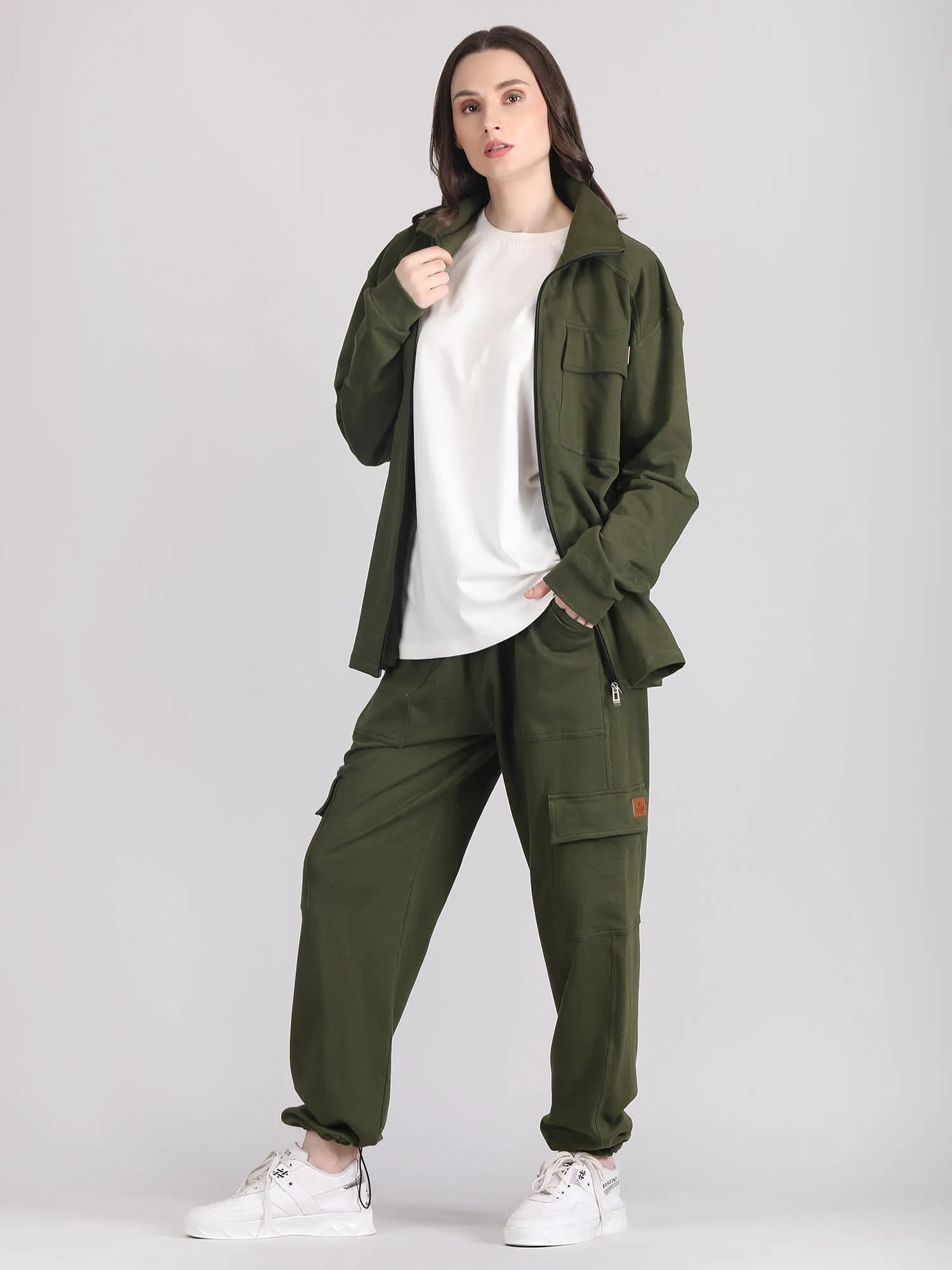 Oversized co ord shacket sets - Shacket and Parachute Pants