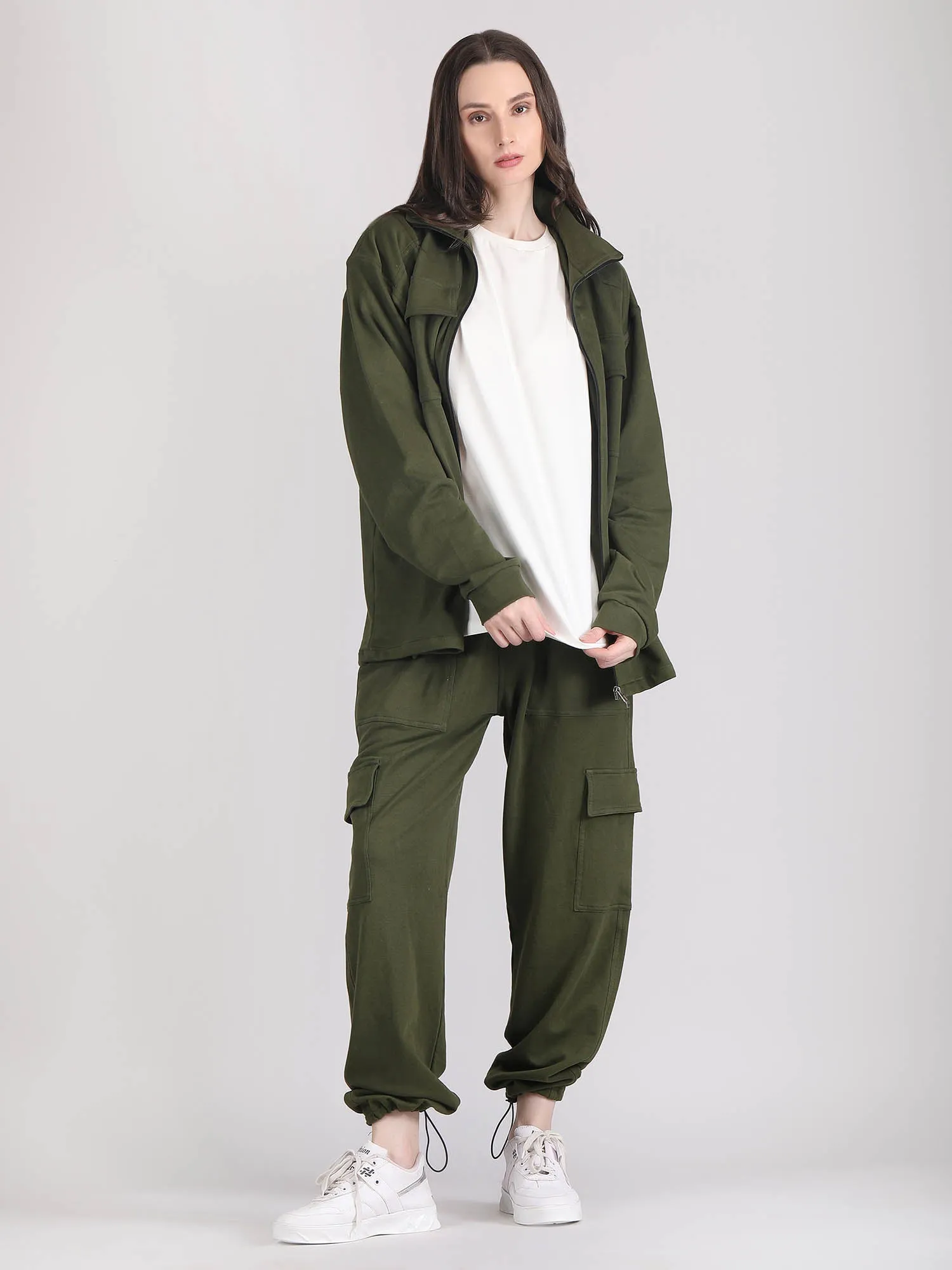 Oversized co ord shacket sets - Shacket and Parachute Pants