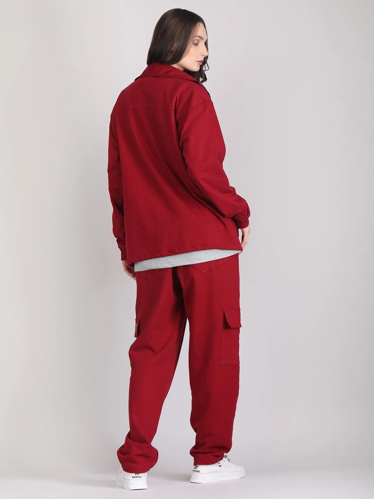 Oversized co ord shacket sets - Shacket and Parachute Pants