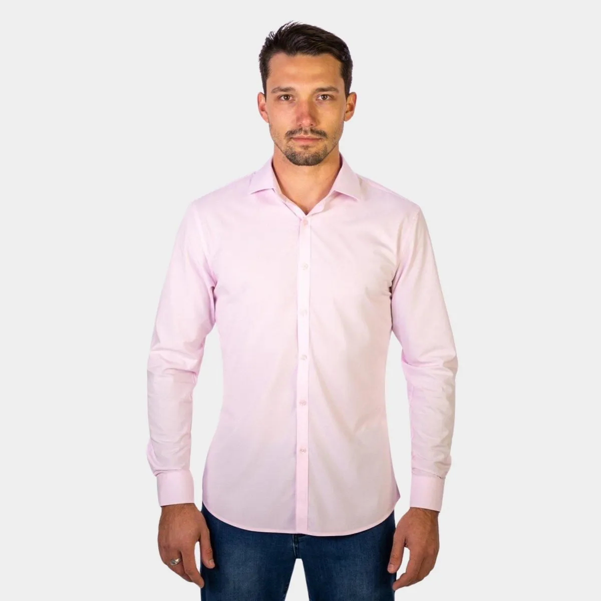 Performance Bamboo Dress Shirt - Pink