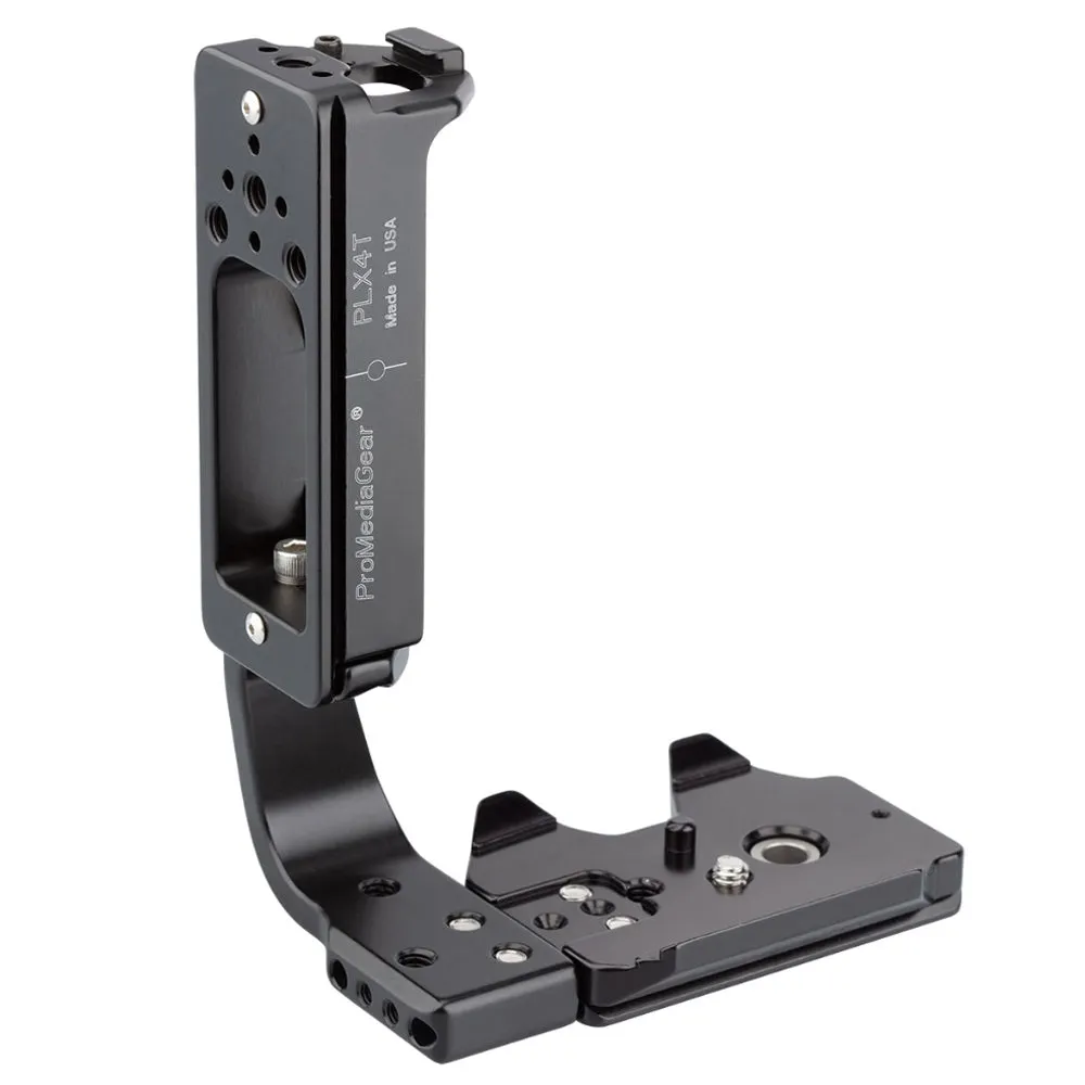 ProMediaGear PLCBGR10 L-Bracket for Canon R5 and R6 Battery Grip BG-R10 c/w Arca-Swiss type Plate