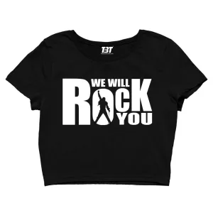 Queen Crop Top - Rock You