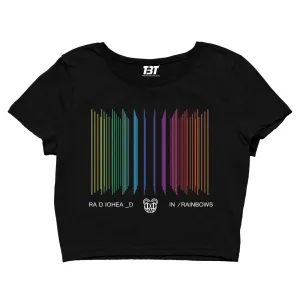 Radiohead Crop Top - In Rainbows