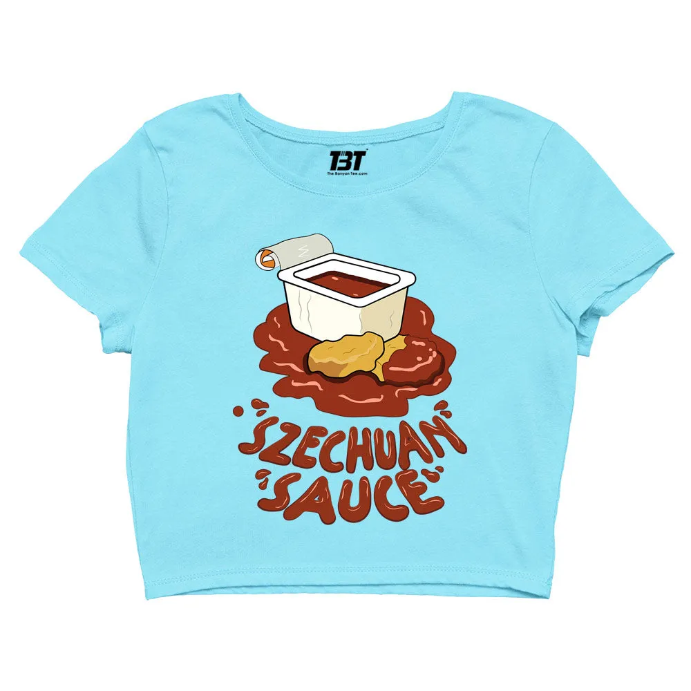 Rick and Morty Crop Top - Szechuan Sauce