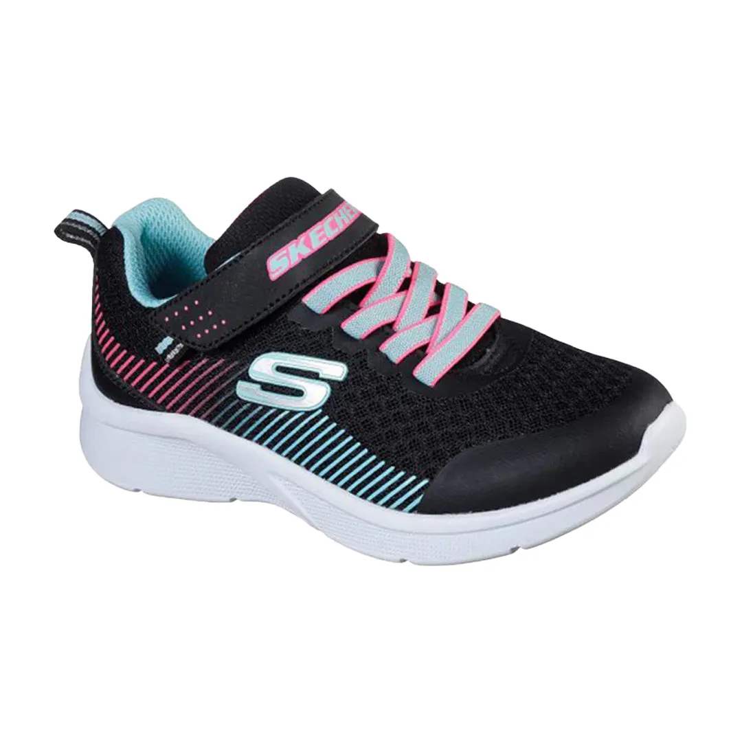 Skechers Microspec Kids Shoes 302016L-BKAQ