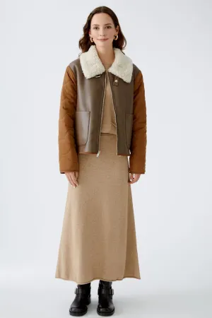 SPLURGE-Coat Brown Camel