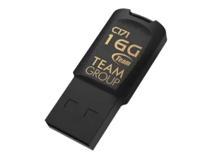 Team Group Usb Flash Drive Color Series C171 - Usb 2.0 - 16 Gb - Black