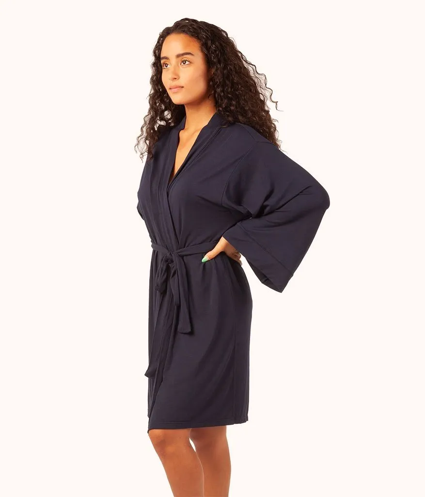 The All-Day Robe: Midnight Navy