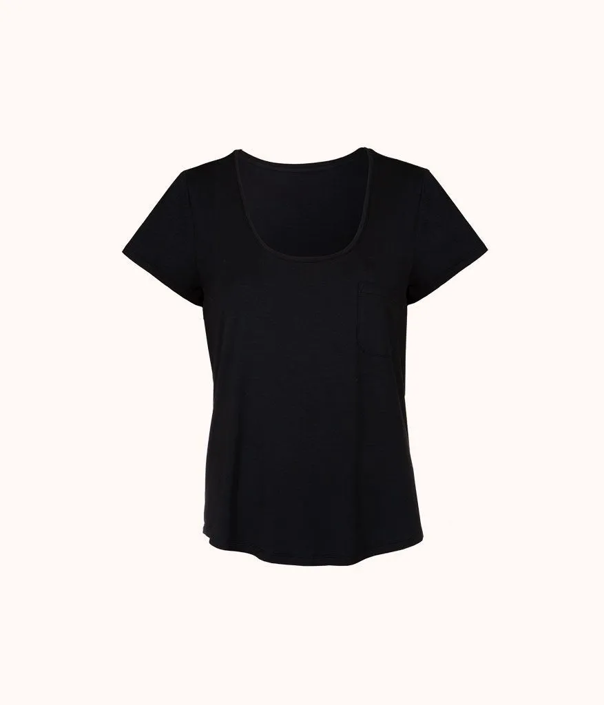 The All-Day Tee: Jet Black