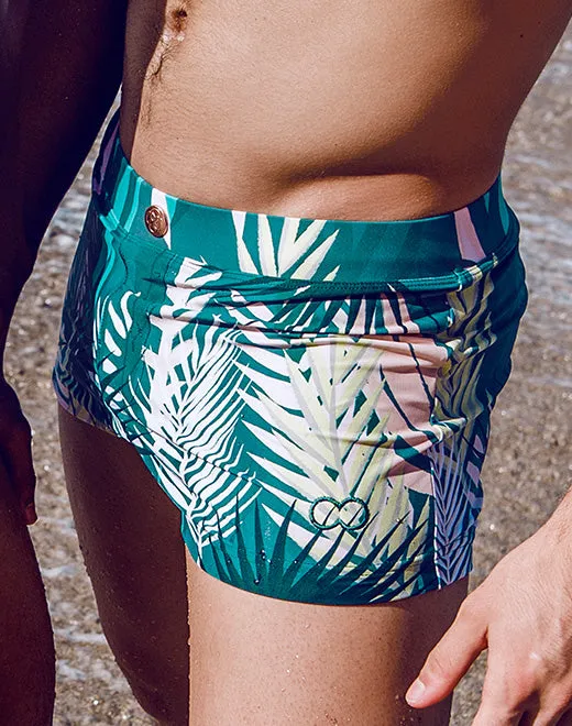 V60 SWIM TRUNK - FEUILLE GREEN