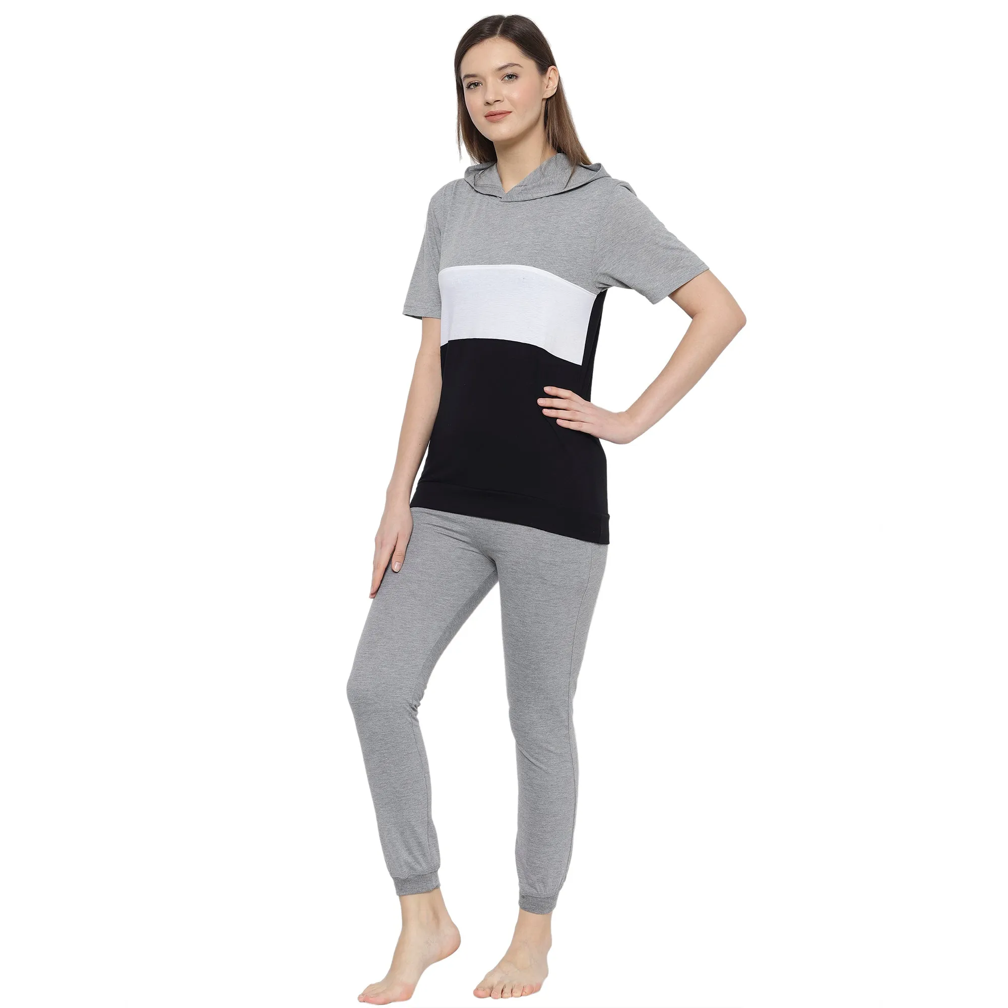 Vimal Jonney Grey Women's Night Suit