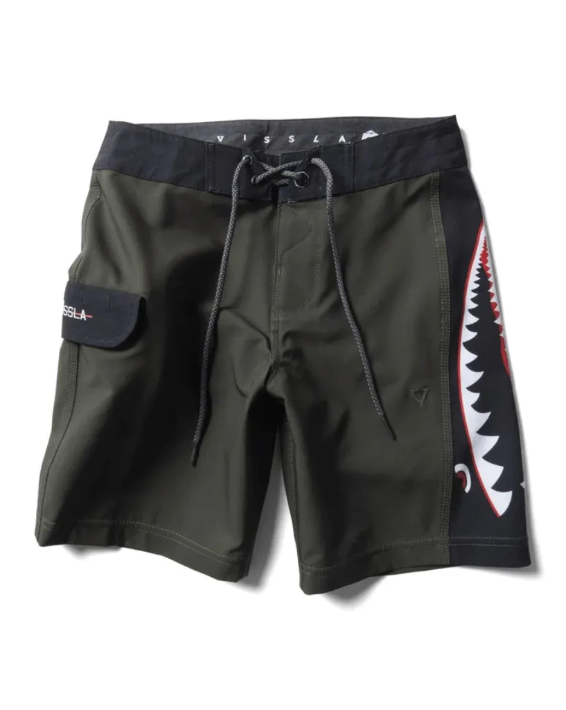 Warbird 17" Boys Boardshort