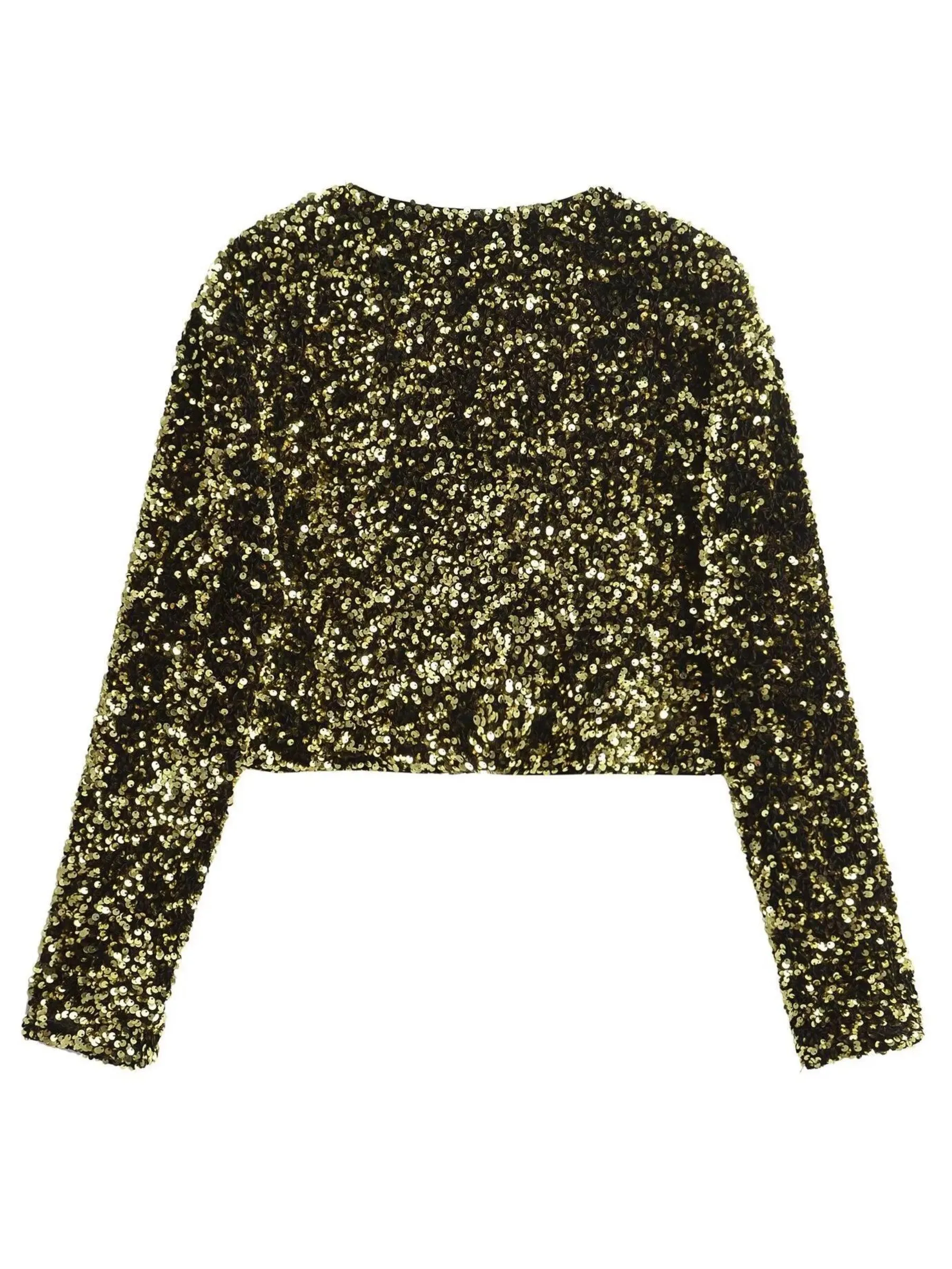 Wendy Sequin Bow Jacket