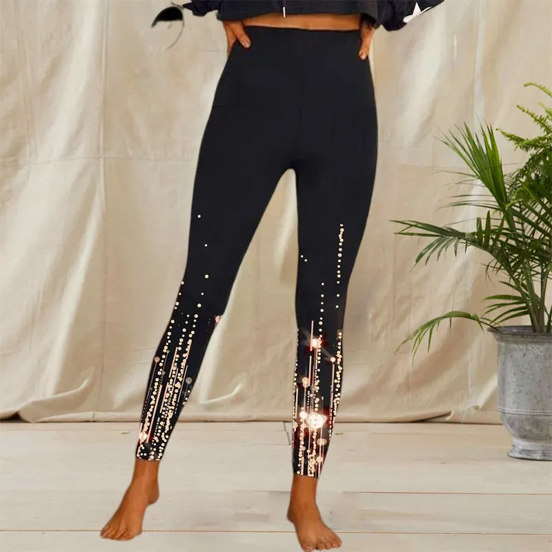 Women's Casual Sporty Micro-elastic Tights Leggings