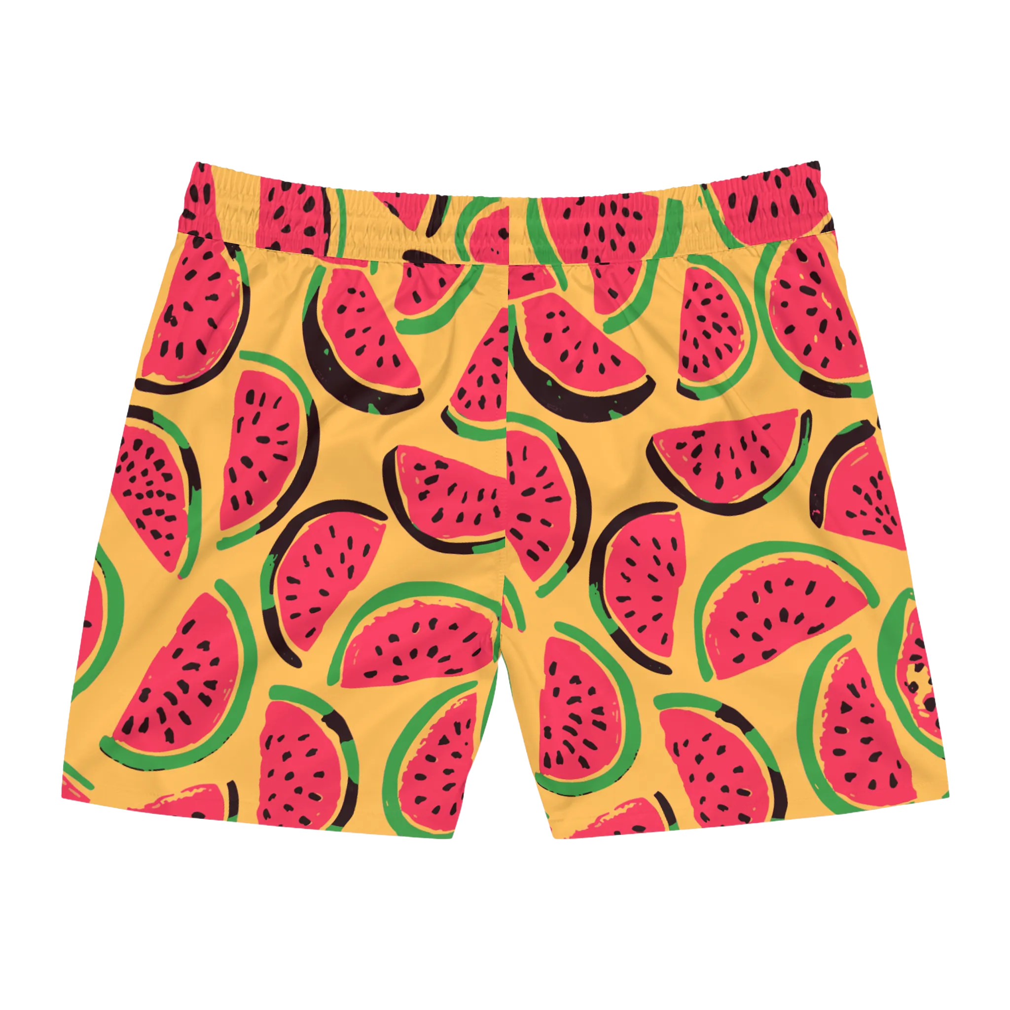 Yellow Watermelon Swim Trunks